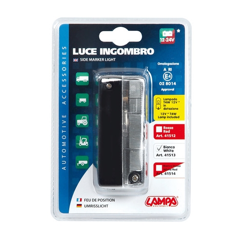 Εικόνα 2 από 2 — ΦΩΣ ΘΕΣΕΩΣ 93x38mm 12/24V ΛΕΥΚΟ