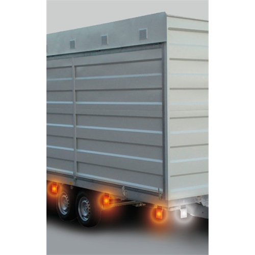Εικόνα 2 από 2 — ΠΛΑΙΝΟ ΦΩΣ 110x45mm 12/24V ΠΟΡΤΟΚΑΛΙ