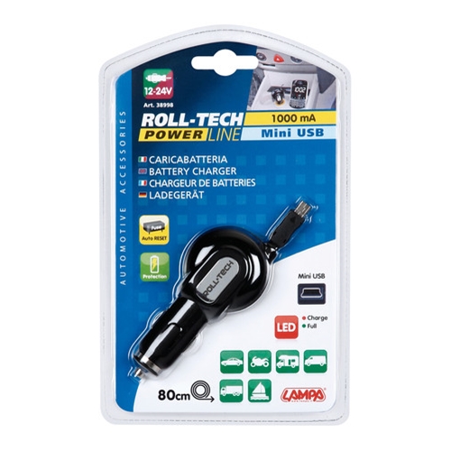 Εικόνα 3 από 4 — ΦΟΡΤΙΣΤΗΣ ΑΝΑΠΤΗΡΑ MINI USB 12/24V