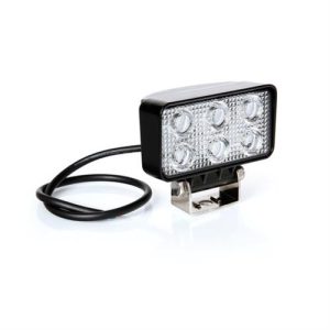 ΠΡΟΒΟΛΕΑΣ ΕΡΓΑΣΙΑΣ WL-2 18W 1200LM ΜΕ 6 LED ΚΑΡΦΙ 10-30V/21W 6.000K (111 x 95 x 56 mm) -1ΤΕΜ.