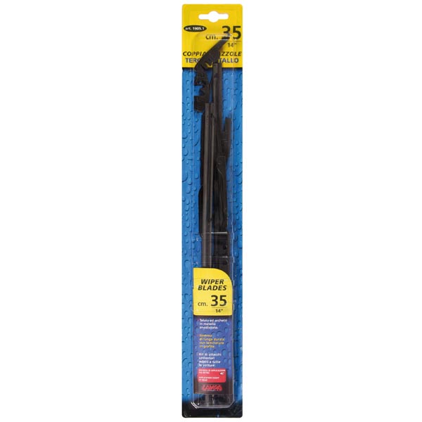 Εικόνα 2 από 2 — ΥΑΛΟΚΑΘΑΡΙΣΤΗΡΕΣ STANDARD 35 cm (14 INCH) ΜΕ 3 ΑΝΤΑΠΤΟΡΕΣ – 2 ΤΕΜ.