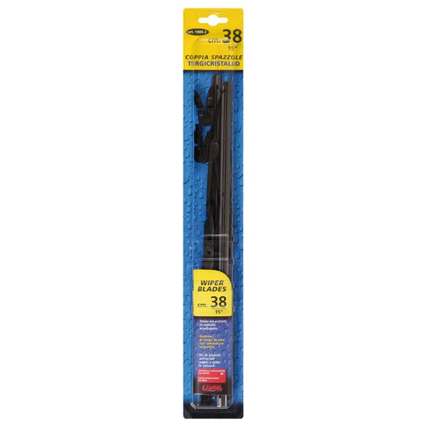 Εικόνα 2 από 2 — ΥΑΛΟΚΑΘΑΡΙΣΤΗΡΕΣ STANDARD 38  cm (15 INCH) ΜΕ 3 ΑΝΤΑΠΤΟΡΕΣ – 2 ΤΕΜ.