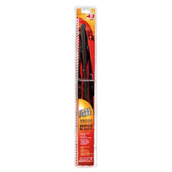 Εικόνα 2 από 2 — ΥΑΛΟΚΑΘΑΡΙΣΤΗΡΕΣ GRAN-PREE 43 cm (17 INCH) 2ΤΕΜ.