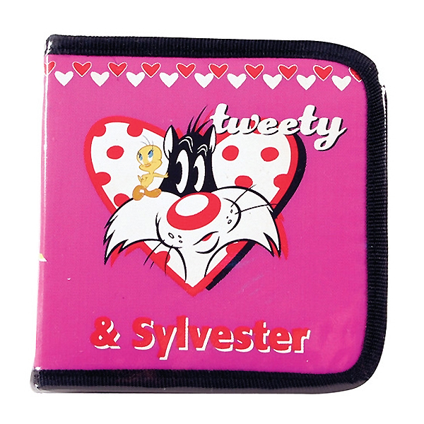 Εικόνα 1 από 1 — ΤΕΤΡΑΓΩΝΗ ΘΗΚΗ ΓΙΑ 24CDs TWEETY HEART