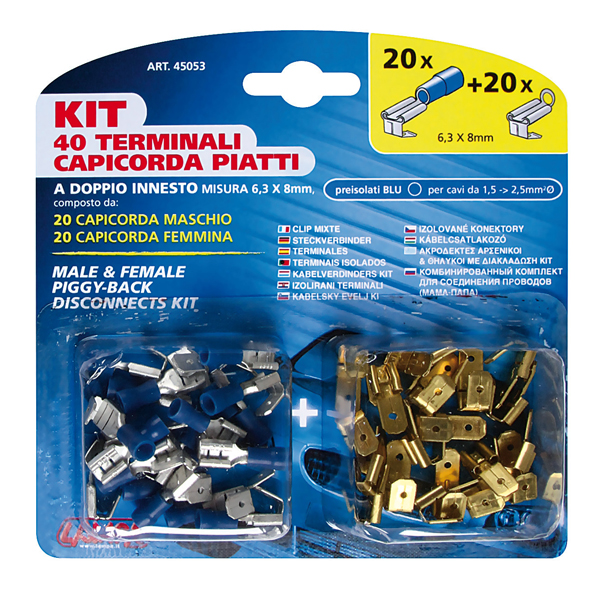 Εικόνα 2 από 2 — ΦΙΣΑΚΙΑ 6.3 x 0.8mm (40τμχ.)