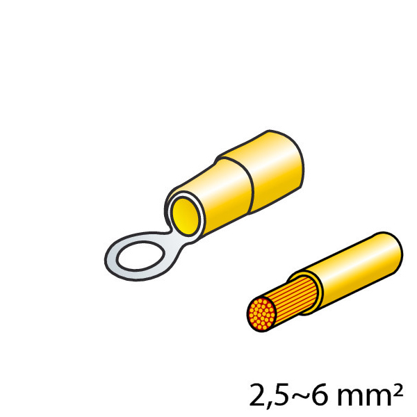 Εικόνα 1 από 2 — ΦΙΣΑΚΙΑ (ΚΙΤΡΙΝΟ – 5mm) – 10 ΤΕΜ.