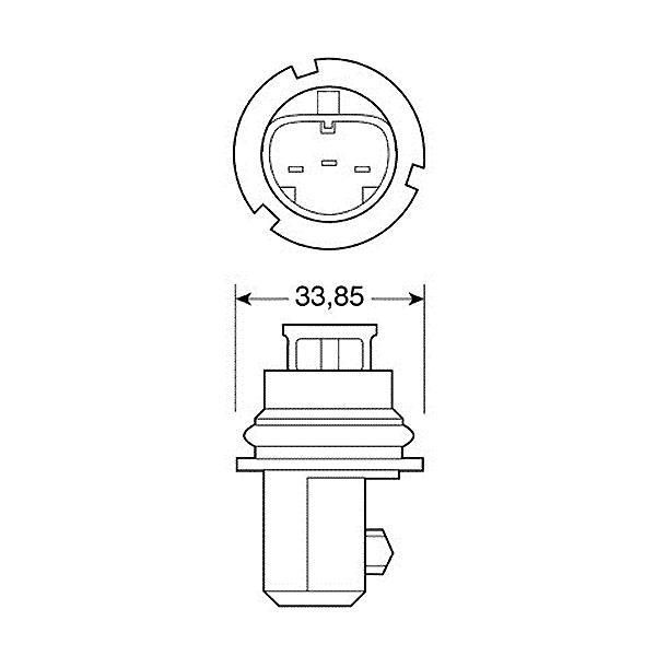 Εικόνα 1 από 2 — HB1 9004 12V 65/45W BLU-XE 4.500K +20% ΚΟΥΤΙ 2ΤΕΜ.