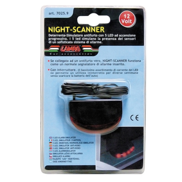 Εικόνα 2 από 2 — ΦΩΣ 5 LED SCANNER 12V