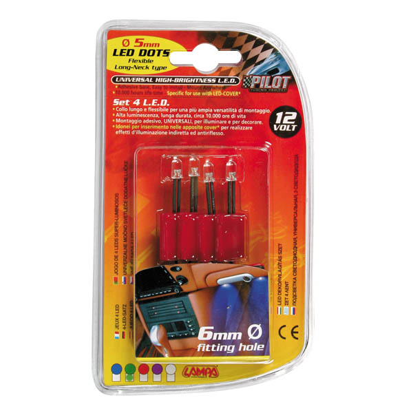 Εικόνα 3 από 3 — ΦΙΣ ΜΕ 4LED 12V 5mm