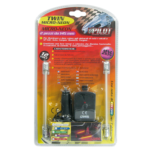 Εικόνα 2 από 3 — ΛΑΜΠΑ ΜΙΝΙ ΝΕΟΝ 2X20CM 12V