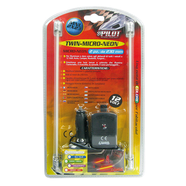 Εικόνα 3 από 4 — ΛΑΜΠΑ ΜΙΝΙ ΝΕΟΝ 2X23CM 12V