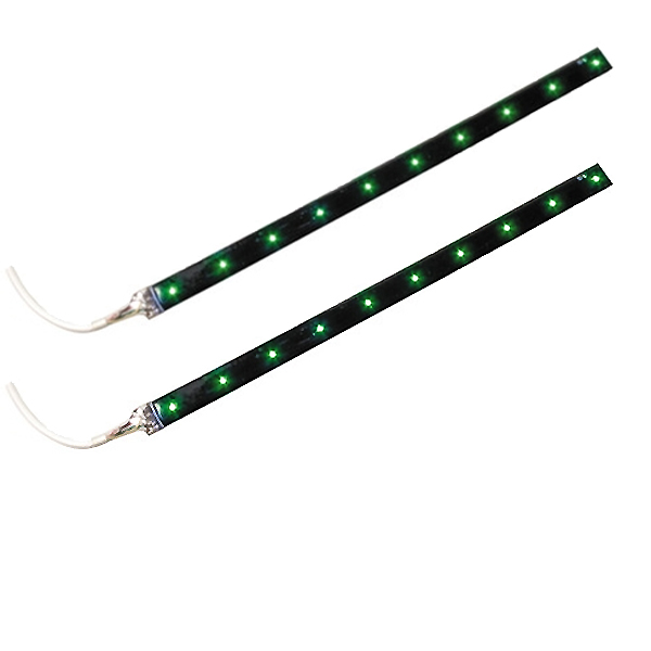 Εικόνα 1 από 1 — ΤΑΙΝΙΑ ΜΕ 15 LED ΕΥΚΑΜΠΤΗ FLEX STRIP 40 CM 12V ΠΡΑΣΙΝΟ 2ΤΕΜ