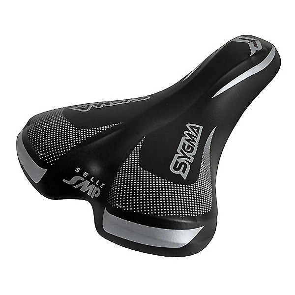 Εικόνα 1 από 3 — Σέλα ποδηλάτου (260x180mm /480gr) μαύρη Sygma Saddle