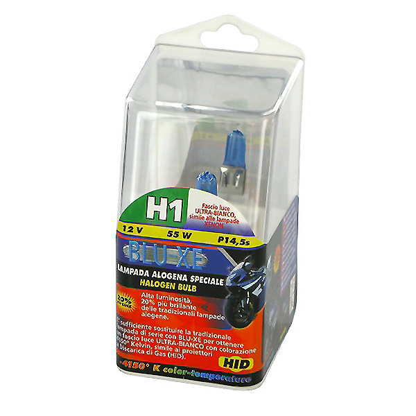 Εικόνα 2 από 2 — H1 BLUE-XENON ΛΑΜΠΑ ΓΙΑ ΜΟΤΟ