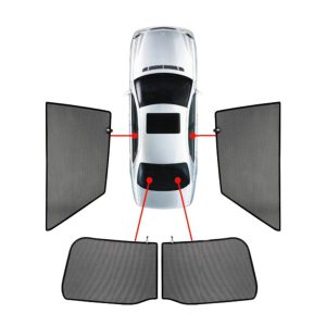CarShades - ΚΟΥΡΤΙΝΑΚΙΑ CAR SHADES ΓΙΑ MAZDA 2 5D 2014+ - 4 ΤΕΜ. (PVC.MAZ-2-5-B)