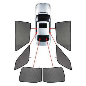 CarShades - ΚΟΥΡΤΙΝΑΚΙΑ CAR SHADES ΓΙΑ LAND ROVER RANGE ROVER VELAR 5D 2017+ - 6 ΤΕΜ. (PVC.LRO-VELA-5-A)