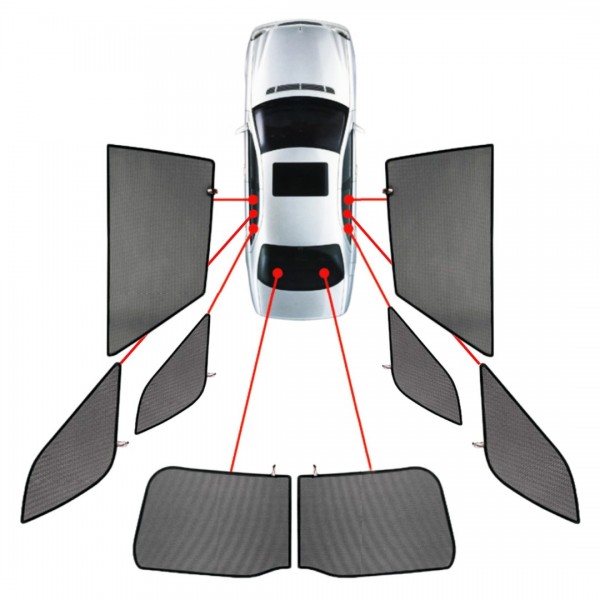 Εικόνα 1 από 10 — CarShades – ΚΟΥΡΤΙΝΑΚΙΑ  CAR SHADES ΓΙΑ BMW X7 (G07) 5D 2018+ – 8ΤΕΜ. (PVC.BMW-X7-5-A)