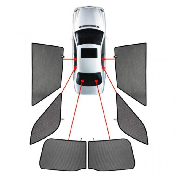 Εικόνα 1 από 7 — CarShades – ΚΟΥΡΤΙΝΑΚΙΑ  CAR SHADES ΓΙΑ MG ZS SUV 5D 2017+ – 6 ΤΕΜ. (PVC.MG-ZS-5-A)