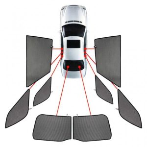 CarShades - ΚΟΥΡΤΙΝΑΚΙΑ CAR SHADES ΓΙΑ TESLA MODEL X 5D 2016+- 8 ΤΕΜ. (PVC.TES-MODX-5-A)