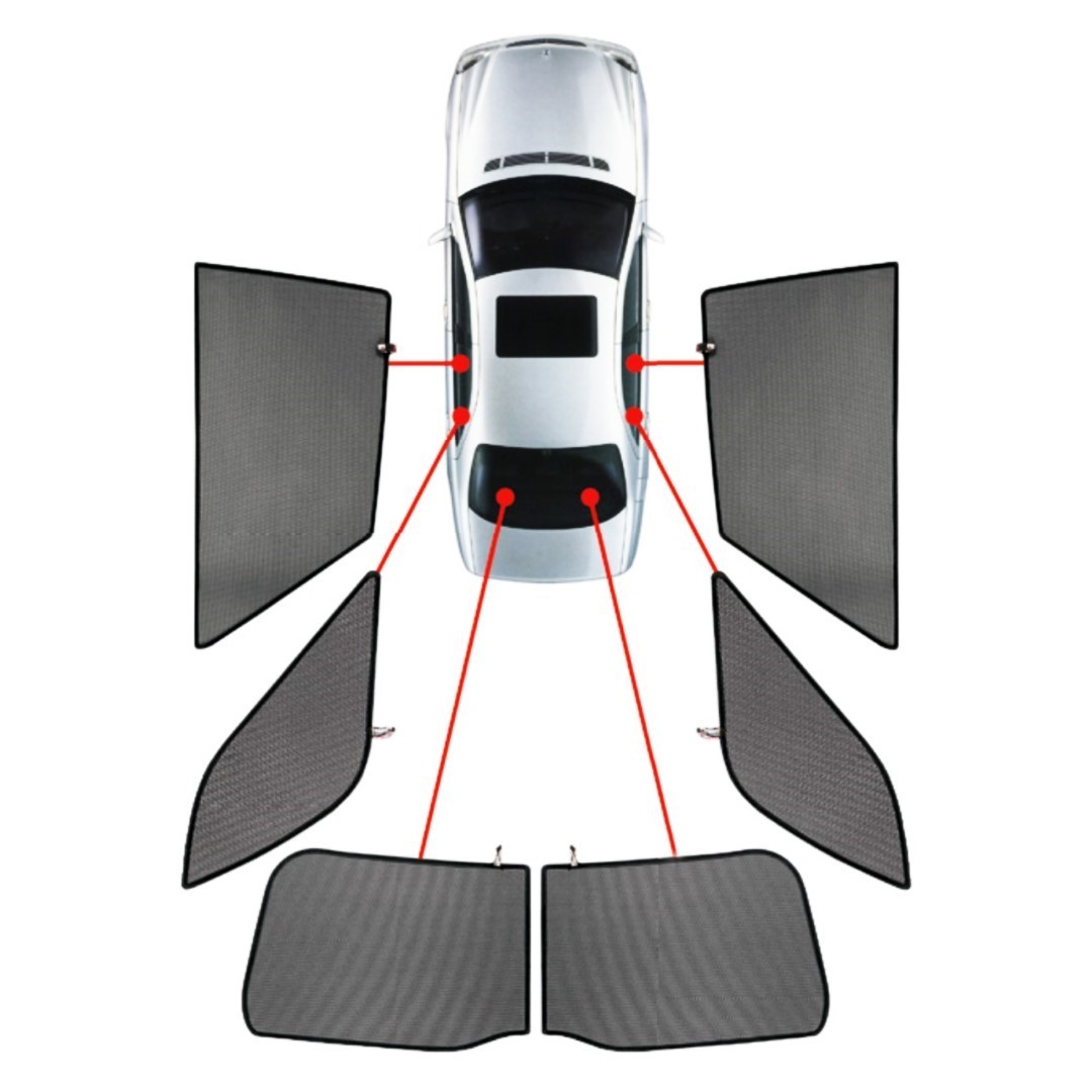 Εικόνα 1 από 10 — CarShades – ΚΟΥΡΤΙΝΑΚΙΑ  CAR SHADES ΓΙΑ SEAT IBIZA 5D 2008+ – 6 ΤΕΜ. (PVC.SEA-IBIZ-5-B)