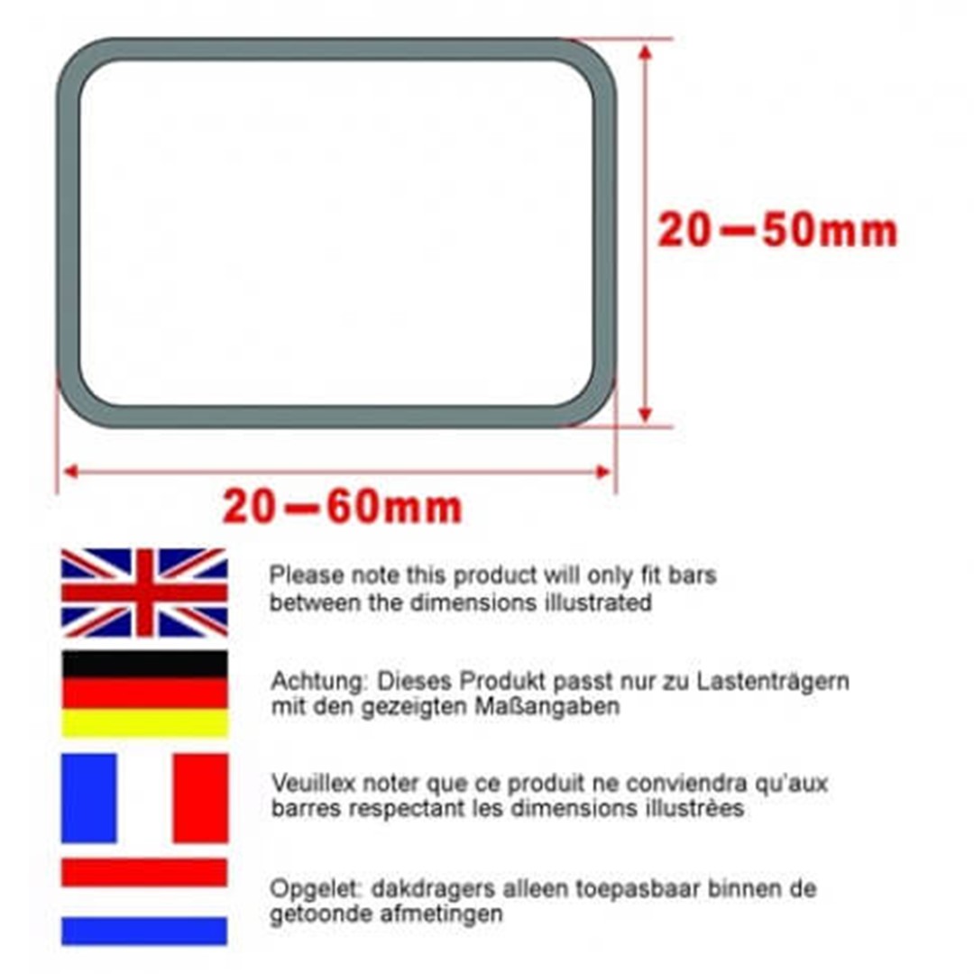 Εικόνα 11 από 14 — ΣΥΣΤΗΜΑ ΣΤΑΘΕΡΟΠΟΙΗΣΗΣ / ΜΕΤΑΦΟΡΑΣ ΣΚΑΛΑΣ RHINO SAFE CLAMP ΣΕ ΜΠΑΡΕΣ ΟΡΟΦΗΣ – 2 ΤΕΜ.