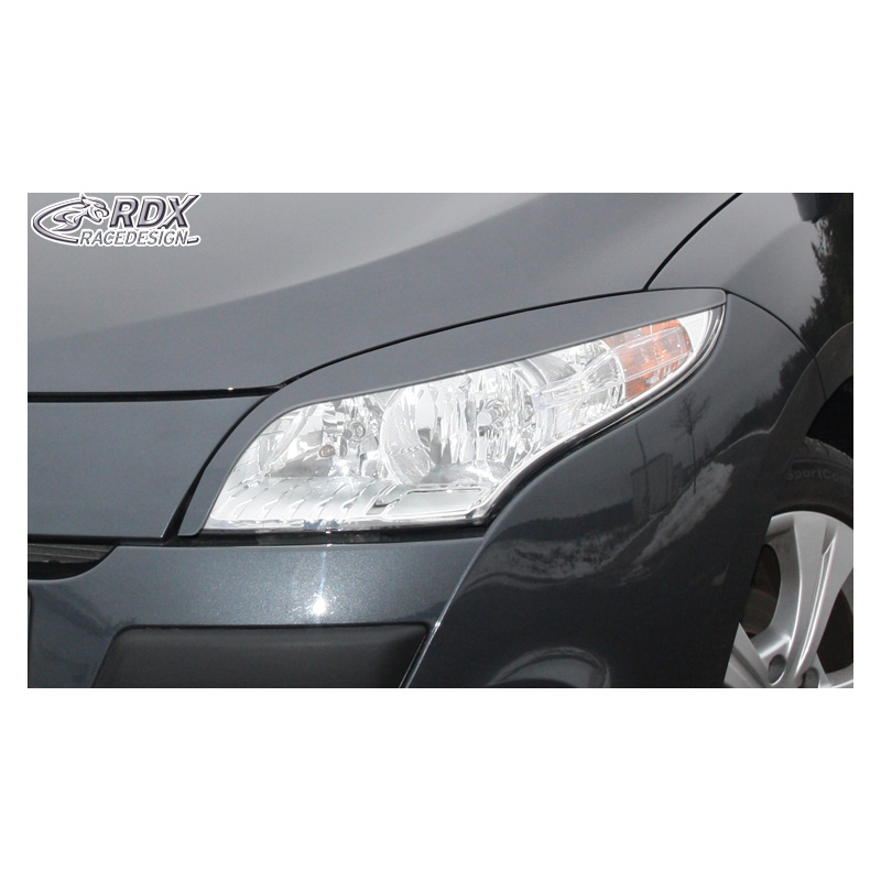 Εικόνα 1 από 3 — Autostyle – ΦΡΥΔΑΚΙΑ ΦΑΝΑΡΙΩΝ ΓΙΑ RENAULT MEGANE III 2008+ (2 τεμ.) (ΦΡ.RE.RDKRE02/AUT)