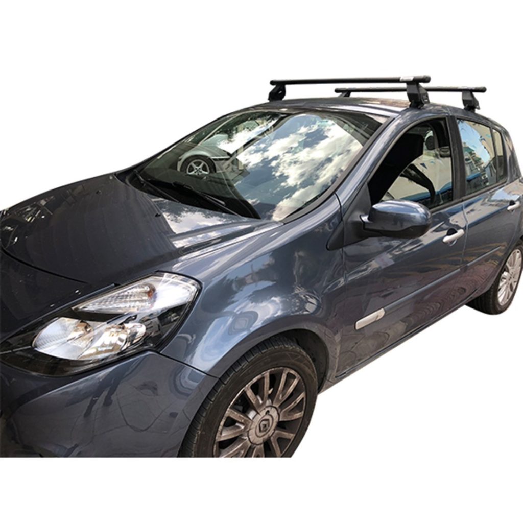 Εικόνα 1 από 5 — KIT ΜΕ ΜΠΑΡΕΣ ΟΡΟΦΗΣ ΓΙΑ RENAULT CLIO III 5D 2005-2012 ΣΙΔΗΡΟΥ ΤΕΜΑ MENABO (FE1-3360-FIX032G)-2 ΤΕΜ.