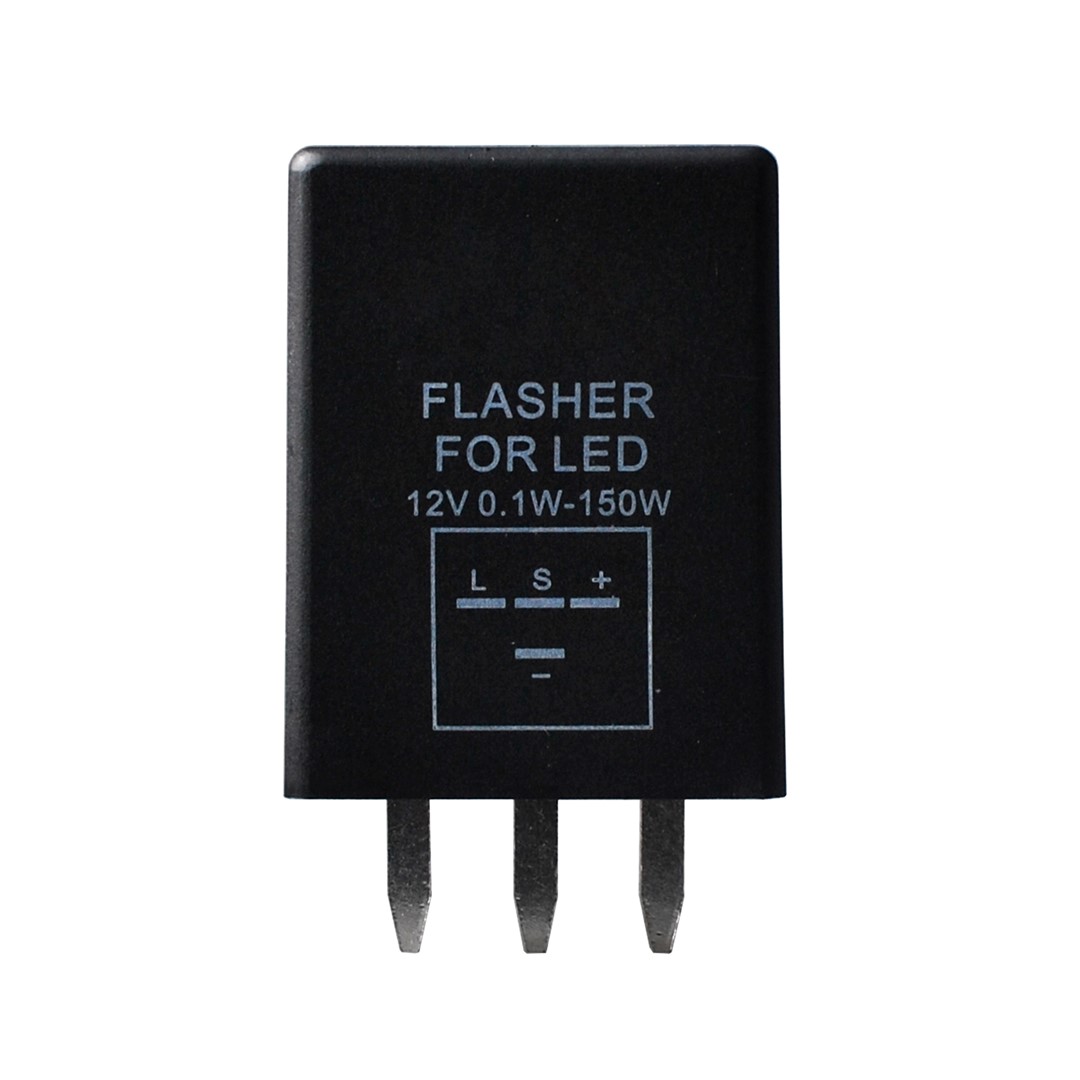 Εικόνα 1 από 1 — LED FLASHER (ΦΛΑΣΙΕΡΑ) 12V 0,1-150W 4 ΕΠΑΦΩΝ (L+-)  mTECH – 1 Τεμ.