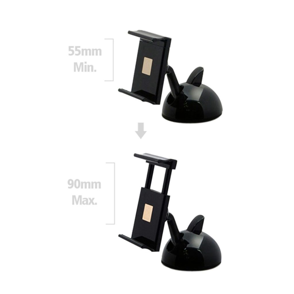 Εικόνα 4 από 4 — ΒΑΣΗ ΣΤΗΡΙΞΗΣ XENOMIX S5 ΚΙΝΗΤΟΥ/GPS (6-9,5 cm) ΓΙΑ ΤΑΜΠΛΟ/ΤΖΑΜΙ ΠΑΡΜΠΡΙΖ (ΜΑΥΡΟ)