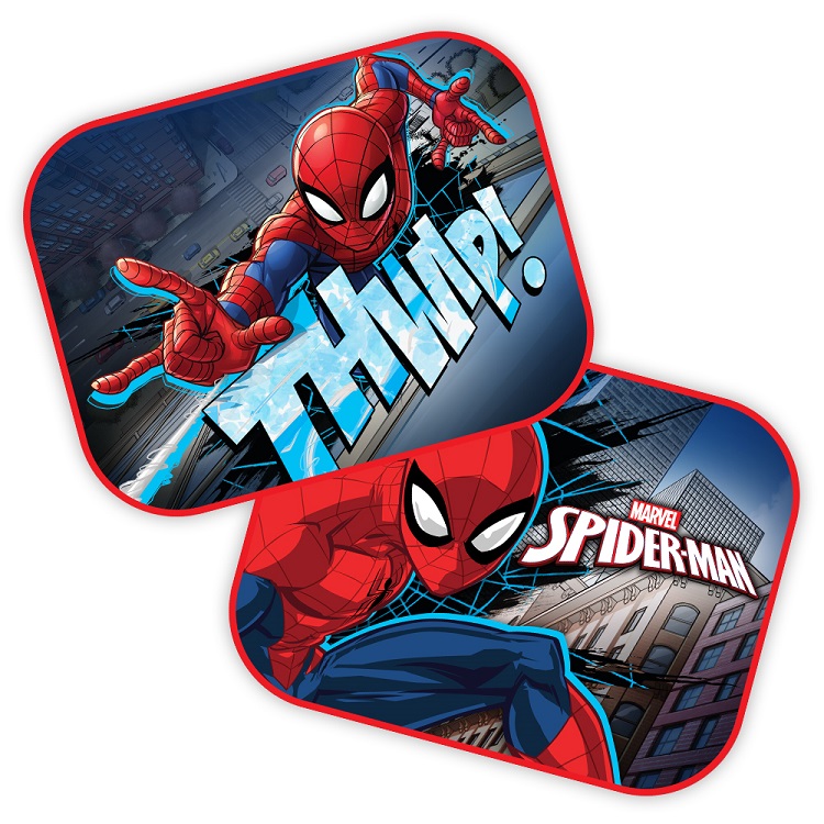 Εικόνα 1 από 1 — Amio – ΗΛΙΟΠΡΟΣΤΑΣΙΕΣ ΠΛΑΙΝΕΣ SPIDERMAN ΜΕ ΒΕΝΤΟΥΖΑ 44x35cm – 2 Τεμ. (S59323/AM)