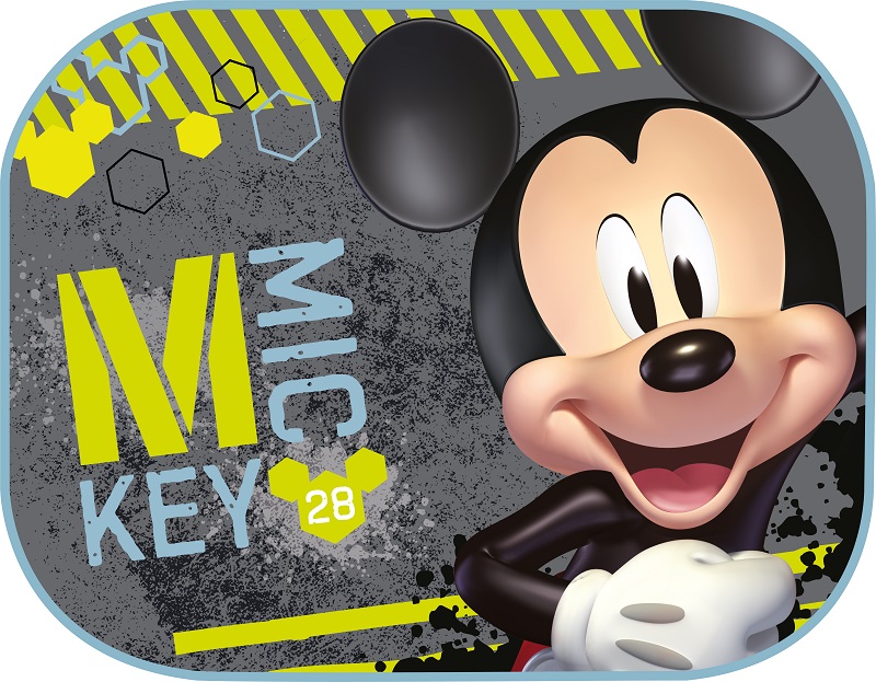 Εικόνα 1 από 2 — Amio – ΗΛΙΟΠΡΟΣΤΑΣΙΕΣ ΠΛΑΙΝΕΣ MICKEY ΜΕ ΒΕΝΤΟΥΖΑ 44x35cm – 2 Τεμ. (S59330/AM)