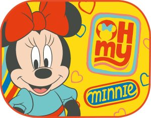 Amio - ΗΛΙΟΠΡΟΣΤΑΣΙΕΣ ΠΛΑΙΝΕΣ MINNIE & MICKEY ΜΕ ΒΕΝΤΟΥΖΑ 44x35cm - 2 Τεμ. (S59331/AM)