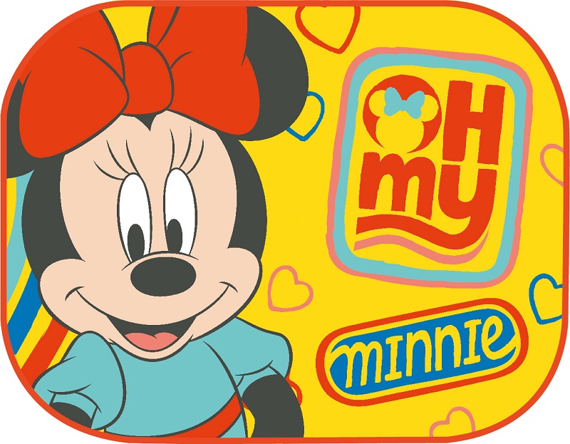 Εικόνα 1 από 2 — Amio – ΗΛΙΟΠΡΟΣΤΑΣΙΕΣ ΠΛΑΙΝΕΣ MINNIE & MICKEY ΜΕ ΒΕΝΤΟΥΖΑ 44x35cm – 2 Τεμ. (S59331/AM)