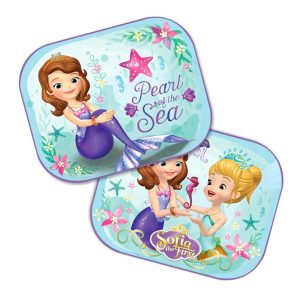 Amio - ΗΛΙΟΠΡΟΣΤΑΣΙΕΣ ΠΛΑΙΝΕΣ SOFIA THE FIRST ΜΕ ΒΕΝΤΟΥΖΑ (44x35cm) – 2 ΤΕΜ. (S9306/AM)