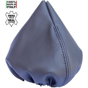 FIAT 500 ΦΟΥΣΚΑ ΤΑΧΥΤΗΤΩΝ ΔΕΡΜΑΤΙΝΗ ΜΑΥΡΗ 100% MADE IN ITALY
