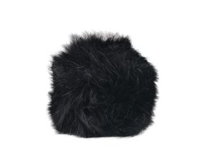 ΚΑΛΥΜΜΑ ΓΙΑ ΠΟΜΟΛΟ ΤΑΧΥΤΗΤΩΝ FLUFFY FUR COVER ΜΑΥΡΟ ΓΟΥΝΙΝΟ ΧΝΟΥΔΩΤΟ SIMONI RACING - 1 TEM.