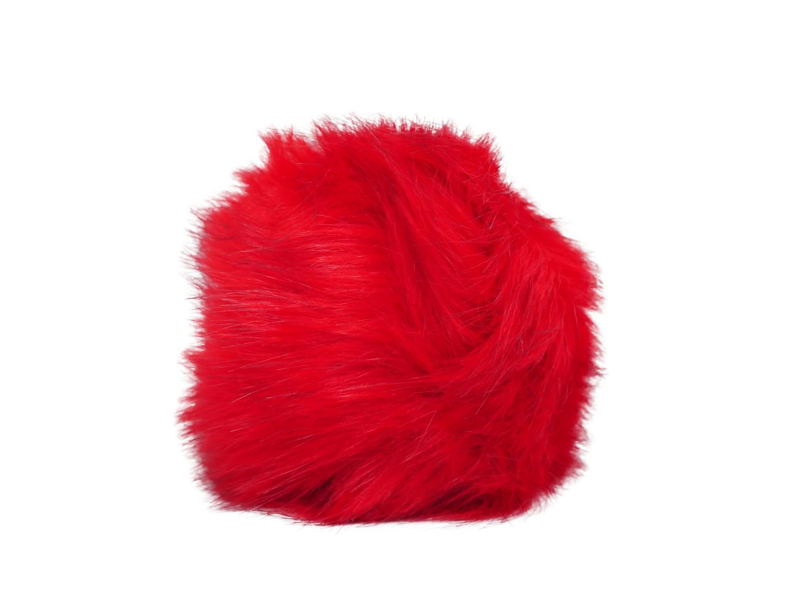Εικόνα 1 από 1 — ΚΑΛΥΜΜΑ ΓΙΑ ΠΟΜΟΛΟ ΤΑΧΥΤΗΤΩΝ FLUFFY FUR COVER KOKKINO ΓΟΥΝΙΝΟ ΧΝΟΥΔΩΤΟ SIMONI RACING – 1 TEM.