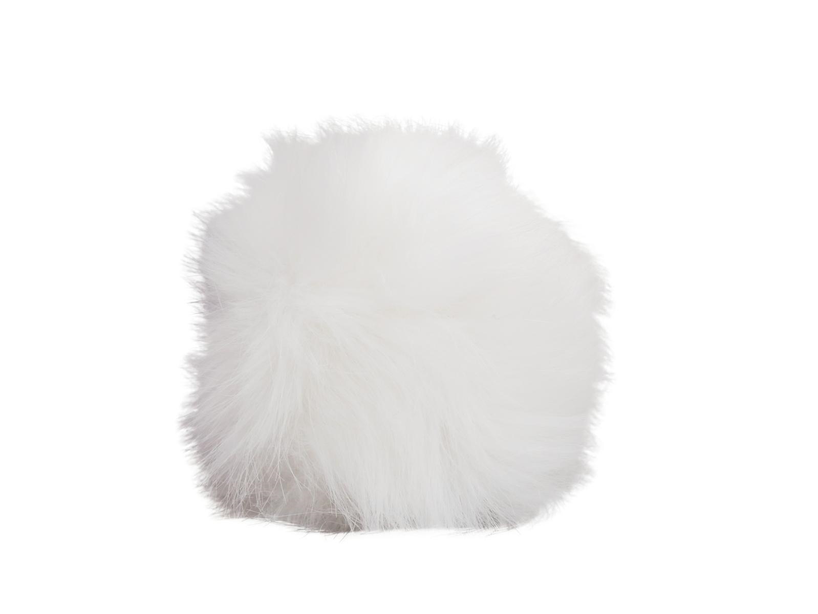 Εικόνα 1 από 1 — ΚΑΛΥΜΜΑ ΓΙΑ ΠΟΜΟΛΟ ΤΑΧΥΤΗΤΩΝ FLUFFY FUR COVER ΛΕΥΚΟ ΓΟΥΝΙΝΟ ΧΝΟΥΔΩΤΟ SIMONI RACING – 1 TEM.
