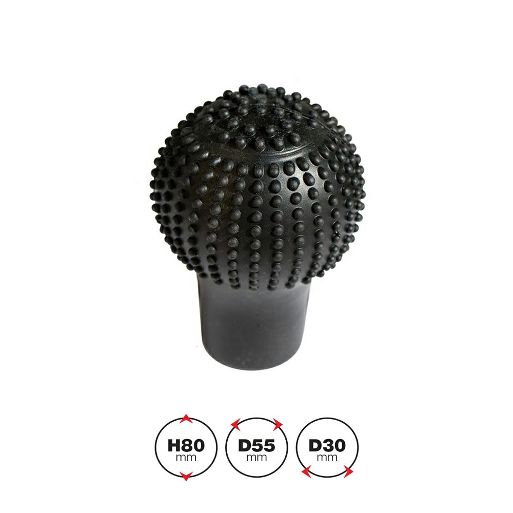 Εικόνα 2 από 4 — ΚΑΛΥΜΜΑ ΓΙΑ ΠΟΜΟΛΟ ΤΑΧΥΤΗΤΩΝ GEAR KNOB COVER ΜΑΥΡΟ ΣΙΛΙΚΟΝΗΣ 80x55x30mm SIMONI RACING – 1 Τεμ.