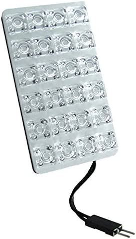 Εικόνα 1 από 1 — ΛΑΜΠΑΚΙΑ ΠΛΑΦΟΝΙΕΡΑΣ 24LED ΜΠΛΕ 65x35mm