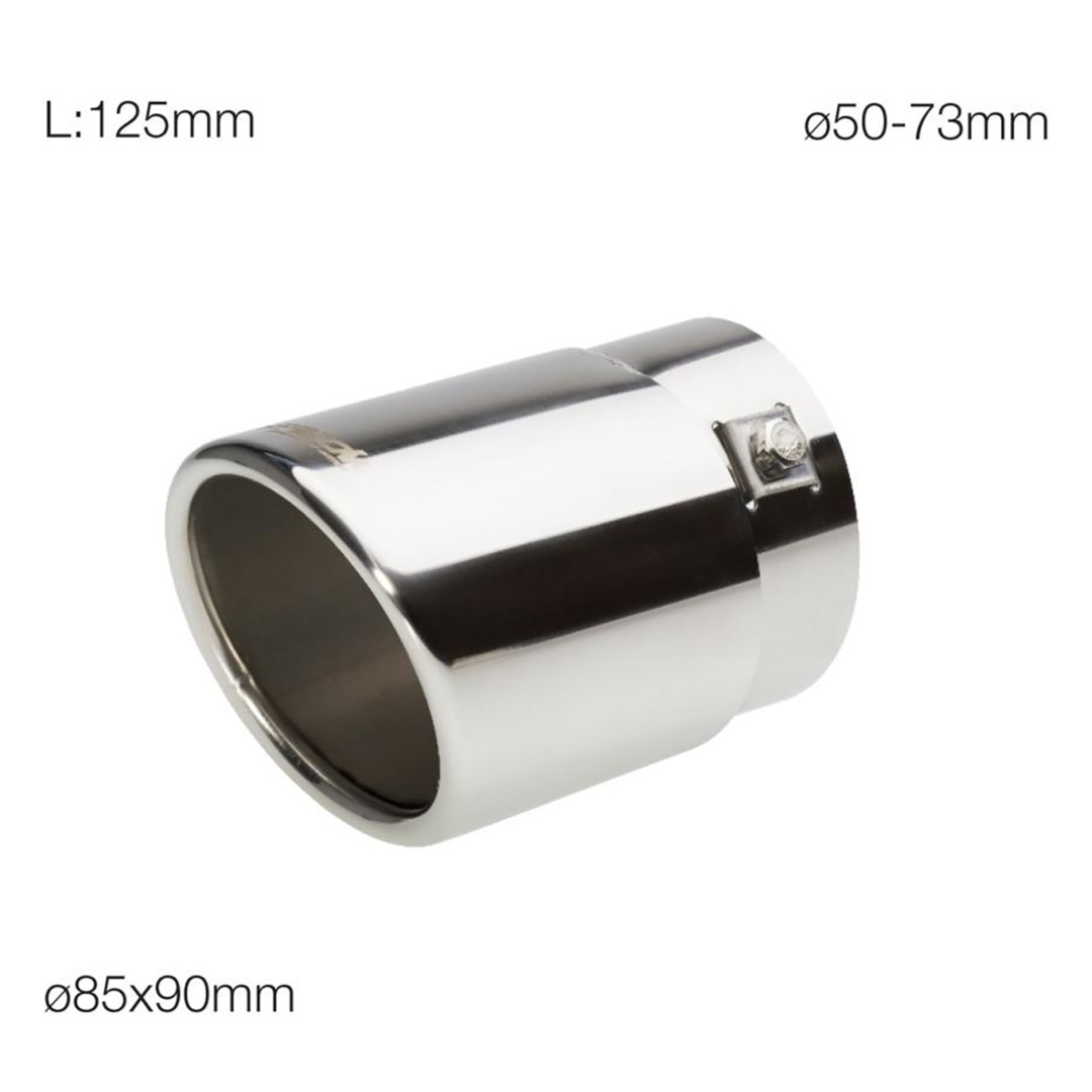 Εικόνα 1 από 2 — ΑΚΡΟ ΕΞΑΤΜΙΣΗΣ INOX TRX9 SIMONI RACING – 1 ΤΕΜ.