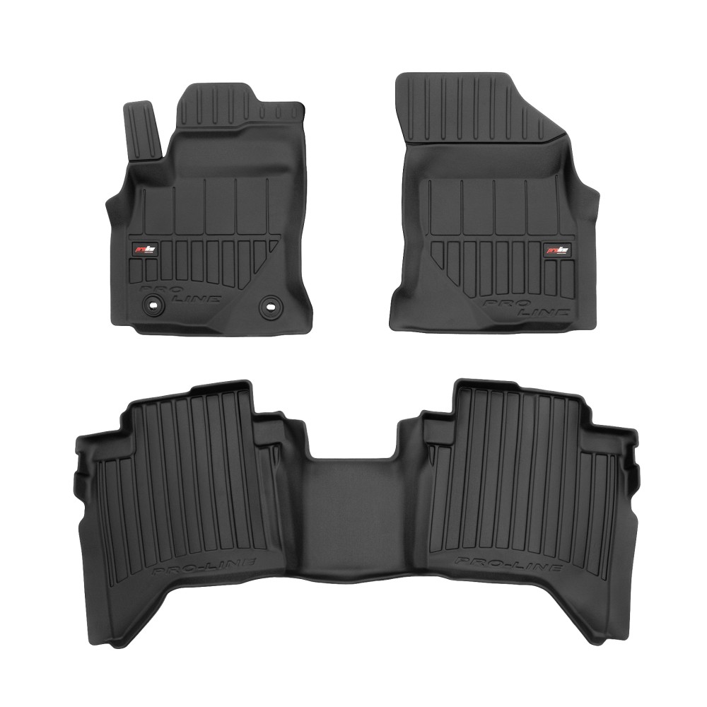Εικόνα 1 από 1 — Πατάκια Αυτοκινήτου ProLine Toyota Hi-Lux Double Cab 2015-> 3τμχ Frogum