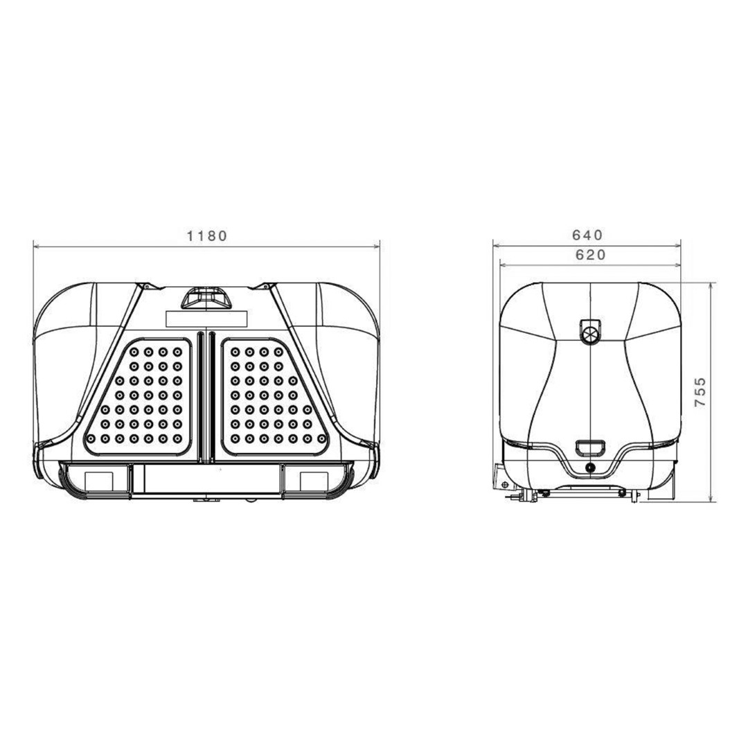 Εικόνα 12 από 13 — ΜΠΑΓΚΑΖΙΕΡΑ ΚΟΤΣΑΔΟΡΟΥ 390 LT TOWBOX V2 (ΜΑΥΡΟ)