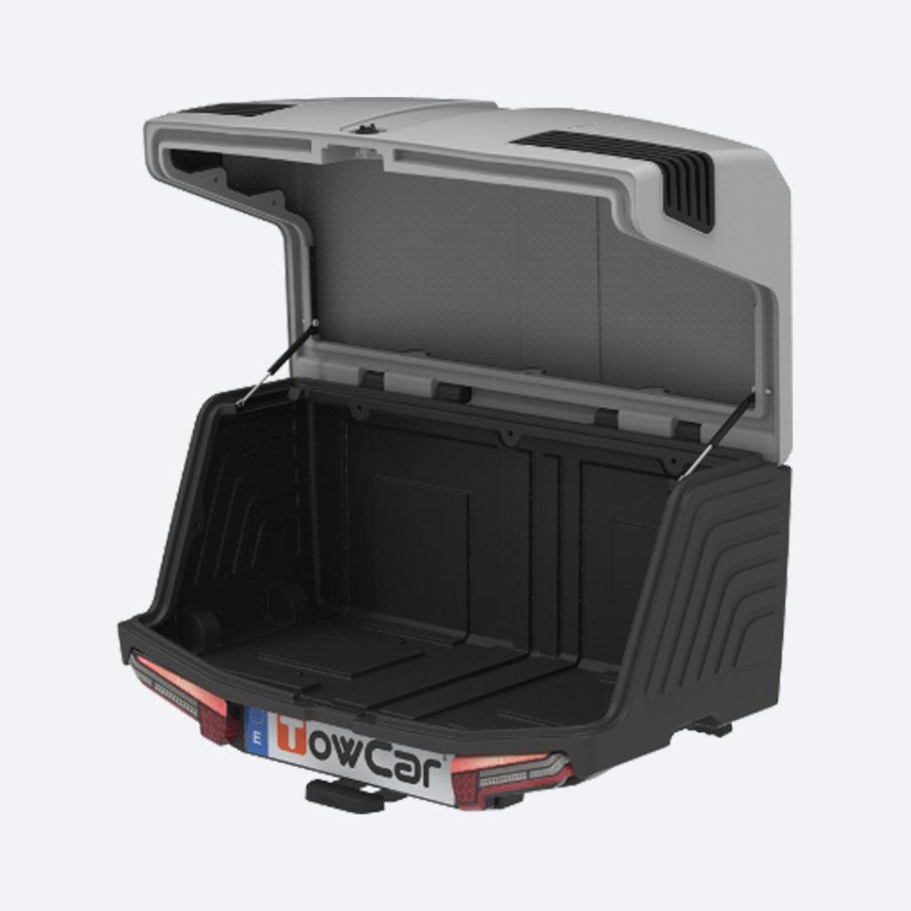 Εικόνα 2 από 24 — ΜΠΑΓΚΑΖΙΕΡΑ ΚΟΤΣΑΔΟΡΟΥ 400 LT TOWBOX V3 CLASSIC GREY (ΓΚΡΙ) ΜΕ LED ΦΑΝΑΡΙΑ