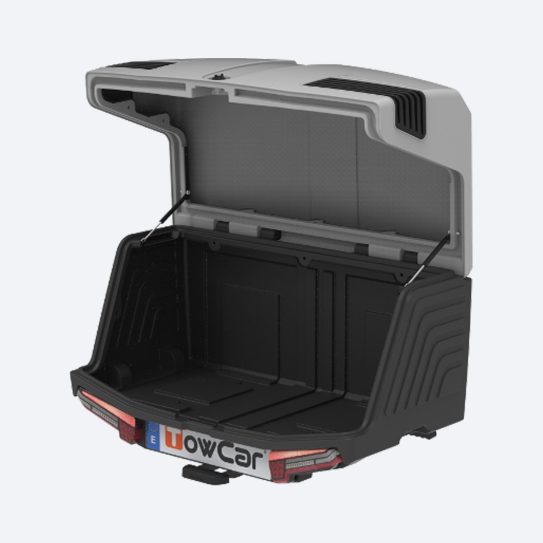 Εικόνα 2 από 24 — ΜΠΑΓΚΑΖΙΕΡΑ ΚΟΤΣΑΔΟΡΟΥ 400 LT TOWBOX V3 CLASSIC GREY (ΓΚΡΙ) ΜΕ LED ΦΑΝΑΡΙΑ