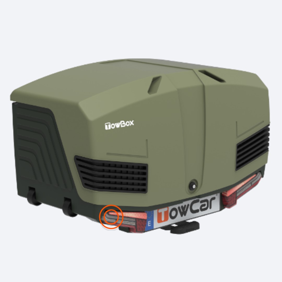 Εικόνα 3 από 24 — ΜΠΑΓΚΑΖΙΕΡΑ ΚΟΤΣΑΔΟΡΟΥ 400 LT TOWBOX V3 CAMPER GREEN (ΠΡΑΣΙΝΟ) ΜΕ LED ΦΑΝΑΡΙΑ
