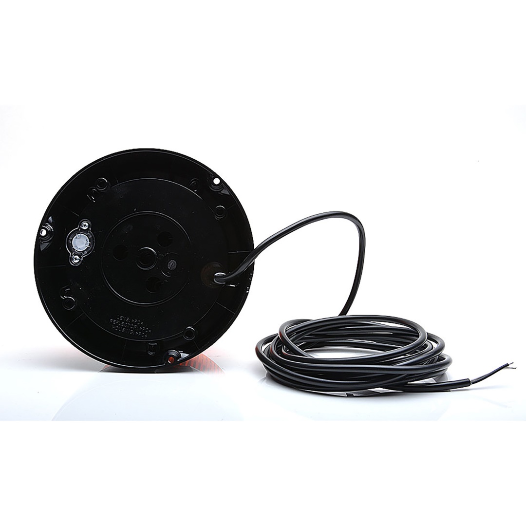 Εικόνα 4 από 7 — ΦΑΡΟΣ LED W126 10-33V ΒΙΔΩΤΟΣ ΠΟΡΤΟΚΑΛΙ 90x140mm