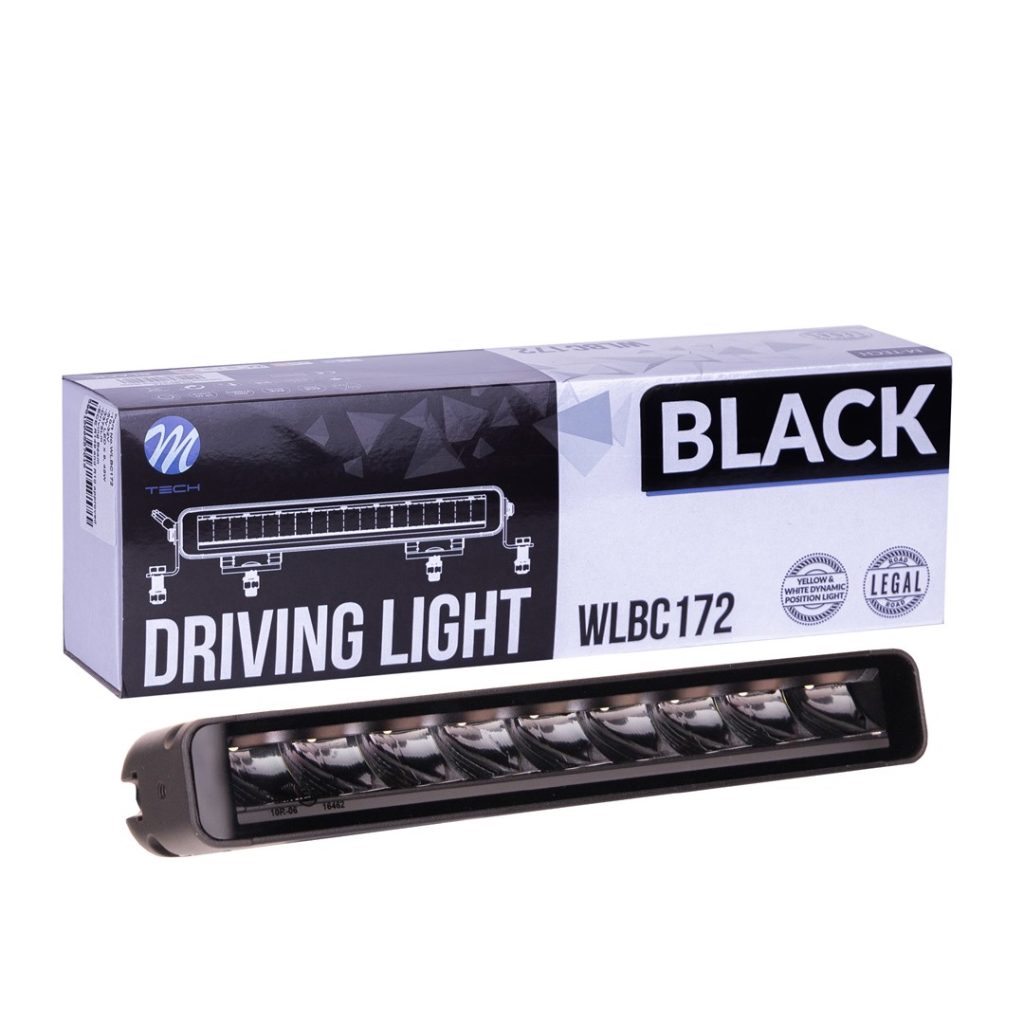 Εικόνα 1 από 4 — ΠΡΟΒΟΛΕΑΣ DRIVING LIGHT BLACK SERIES 9x5W LED 12-48V 45W 5.700K 3.780lm 2 ΧΡΗΣΕΩΝ 283x54x58mm – 1 ΤΕΜ.