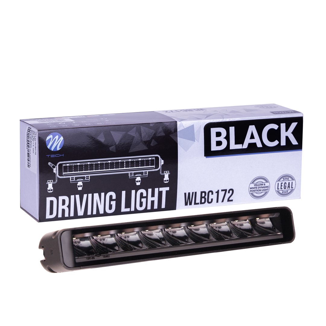 Εικόνα 1 από 4 — ΠΡΟΒΟΛΕΑΣ DRIVING LIGHT BLACK SERIES 9x5W LED 12-48V 45W 5.700K 3.780lm 2 ΧΡΗΣΕΩΝ 283x54x58mm – 1 ΤΕΜ.