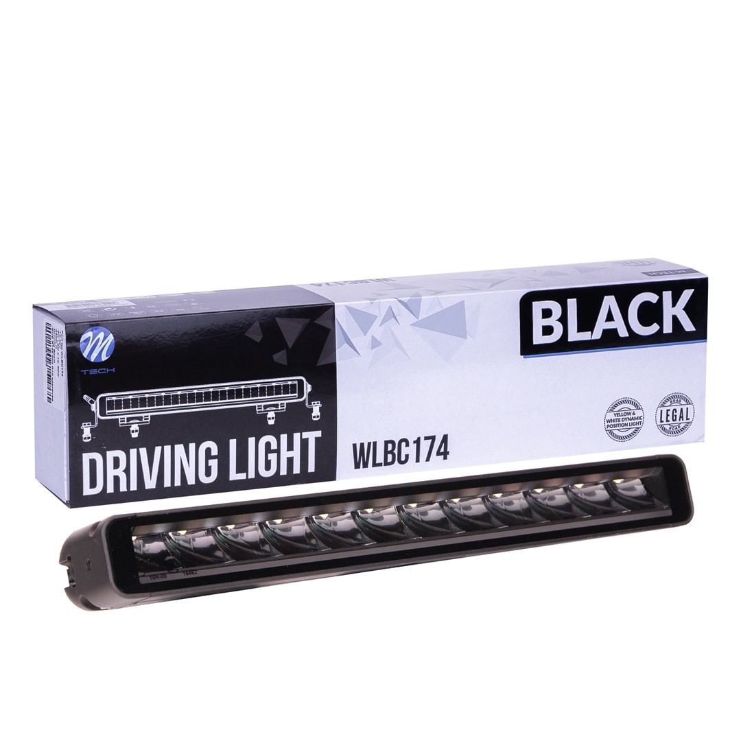 Εικόνα 1 από 4 — ΠΡΟΒΟΛΕΑΣ DRIVING LIGHT BLACK SERIES 12x5W LED 12-48V 60W 5.700K 5.040lm 2 ΧΡΗΣΕΩΝ 367x54x58mm – 1 ΤΕΜ.